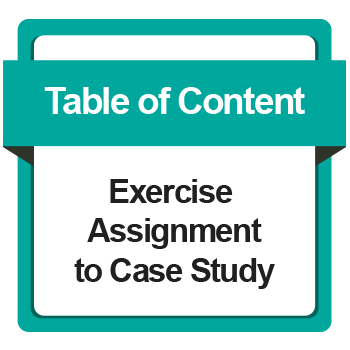 table of content for case study